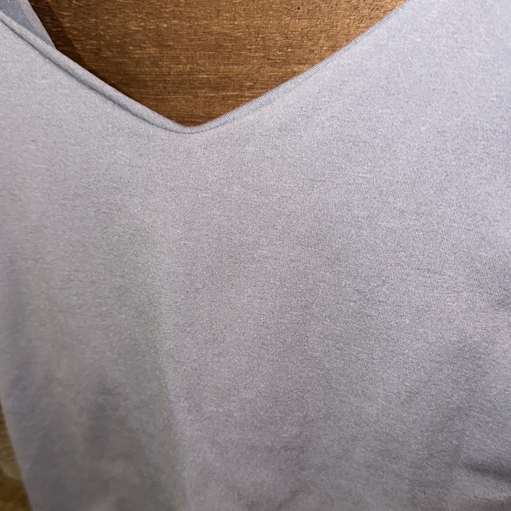 Free People NWOT Clean Lines Bodysuit Heather Gray XS S - Picture 4 of 5